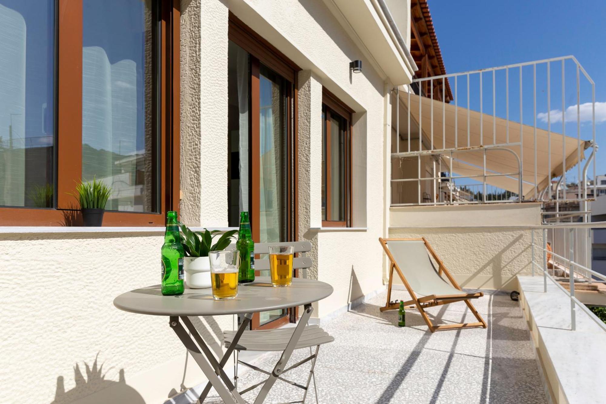 Mooeve Exarchia Appartement Athene Buitenkant foto