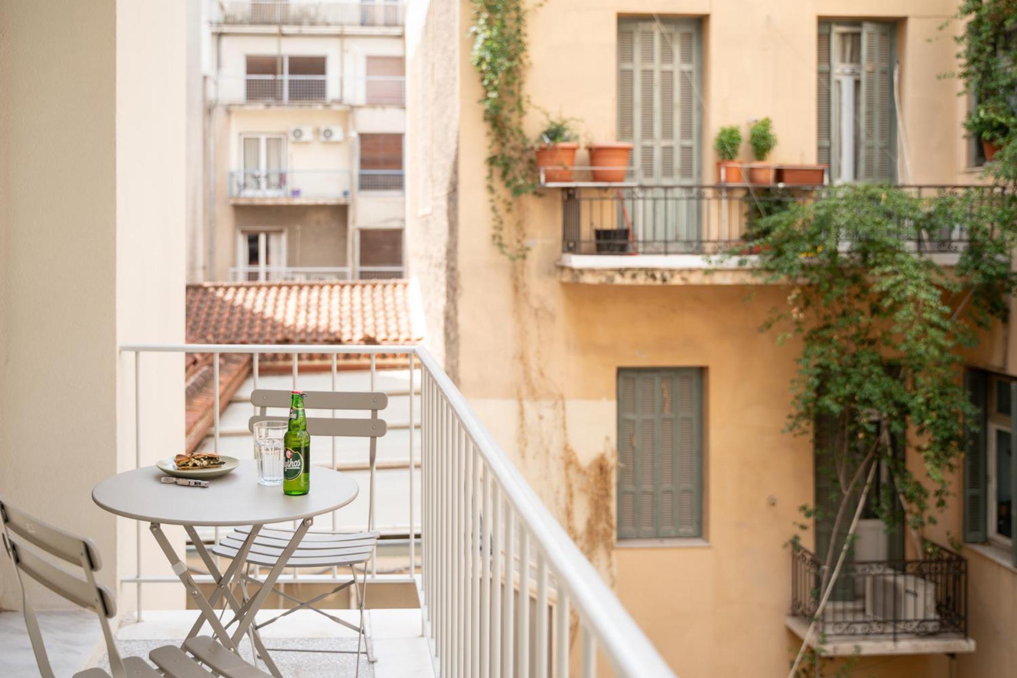Mooeve Exarchia Appartement Athene Buitenkant foto